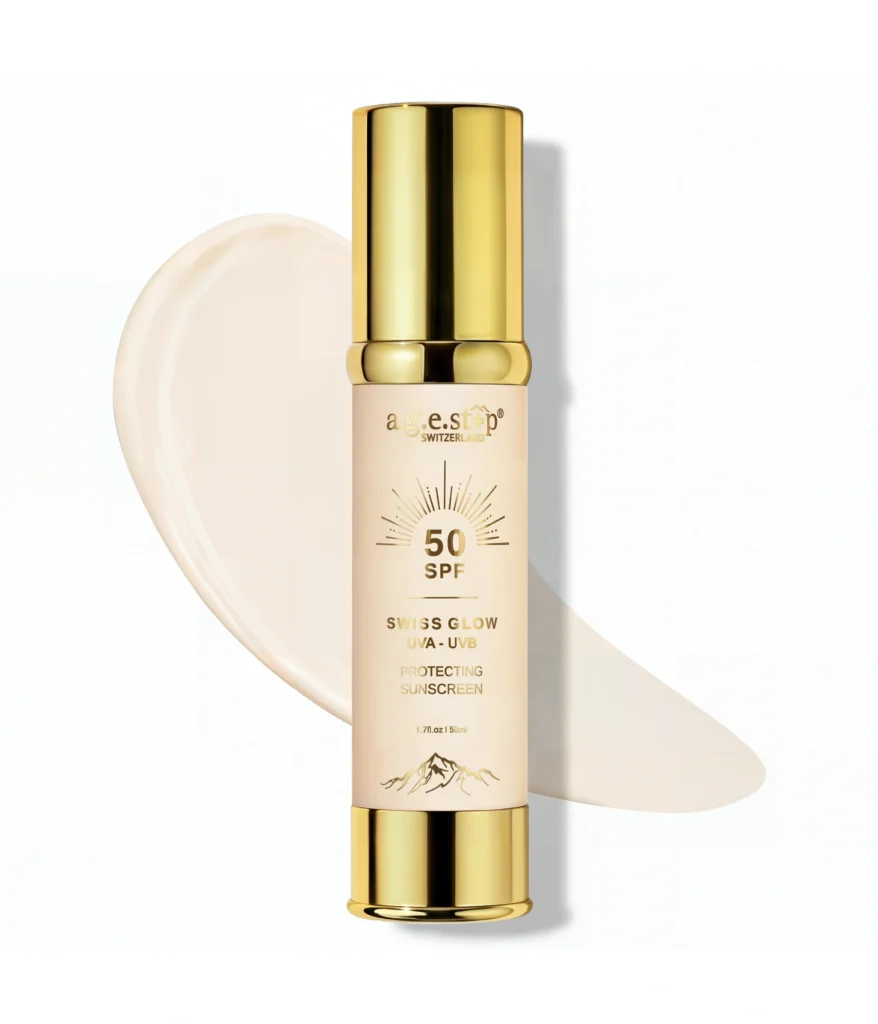 Swiss Glow Sunscreen SPF50